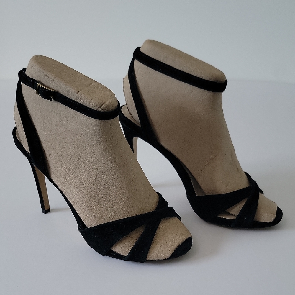 Women's Steve Madden Stiletto High Heel Dress Sandals with Straps Size 10